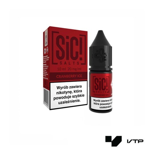 **Liquid Sic! - Cranberry Ice 10ML 20MG -zdjęcie numer 1