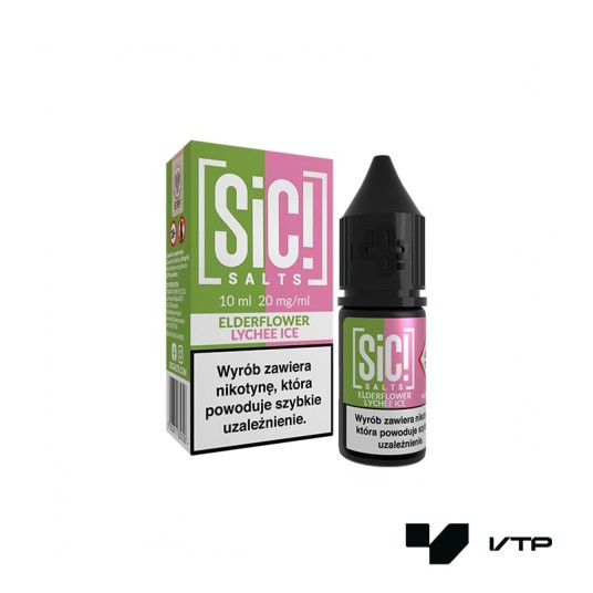 **Liquid Sic! - Elderflower Lychee Ice 10ML 20MG -zdjęcie numer 1