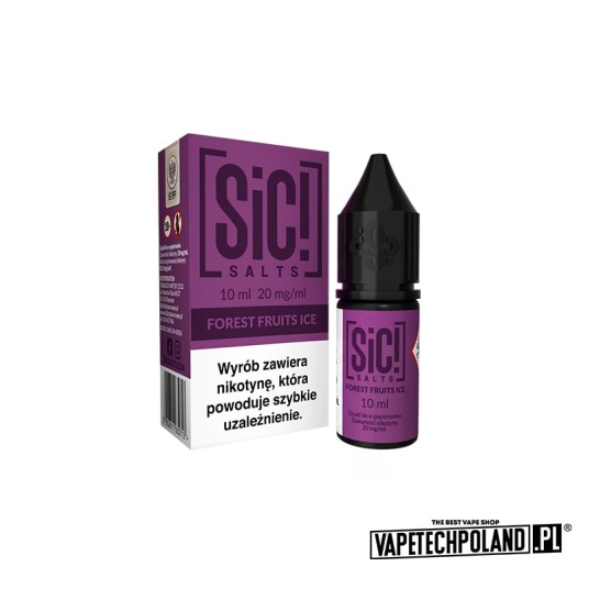 *Liquid Sic! - Forest Fruist Ice 10ML 20MG -zdjęcie numer 1