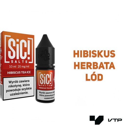 **Liquid Sic! - Hibiscus Tea Ice 10ML 20MG -zdjęcie numer 2