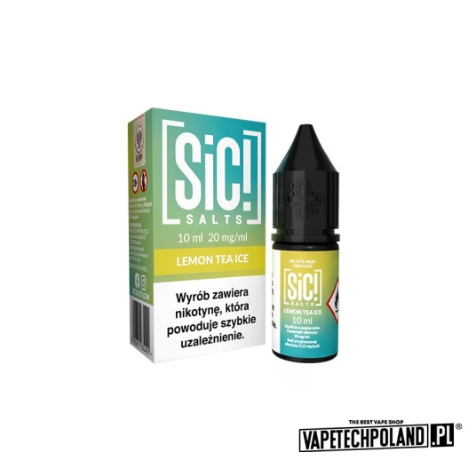 *Liquid Sic! - Lemon Tea Ice 10ML 20MG -zdjęcie numer 1