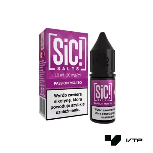 **Liquid Sic! - Passion Mojito 10ML 20MG -zdjęcie numer 1