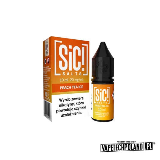 *Liquid Sic! - Peach Tea Ice 10ML 20MG -zdjęcie numer 1