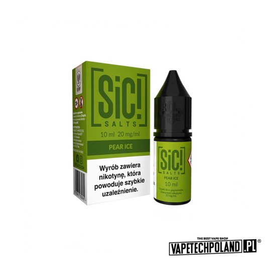 *Liquid Sic! - Pear Ice 10ML 20MG -zdjęcie numer 1
