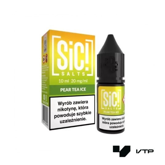 *Liquid Sic! - Pear Tea Ice 10ML 20MG -zdjęcie numer 1