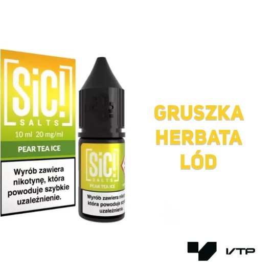 *Liquid Sic! - Pear Tea Ice 10ML 20MG -zdjęcie numer 2