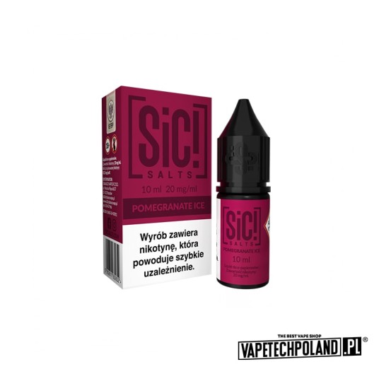 *Liquid Sic! - Pomegranate Ice 10ML 20MG -zdjęcie numer 1