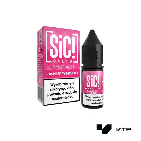 *Liquid Sic! - Raspberry Mojito 10ML 20MG -zdjęcie numer 1