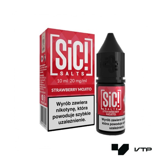 *Liquid Sic! - Strawberry Mojito 10ML 20MG -zdjęcie numer 1