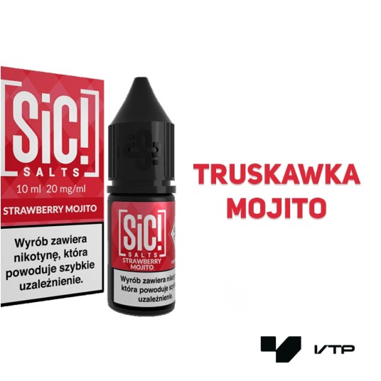 *Liquid Sic! - Strawberry Mojito 10ML 20MG -zdjęcie numer 2