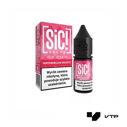 **Liquid Sic! - Watermelon Mojito 10ML 20MG -zdjęcie numer 1