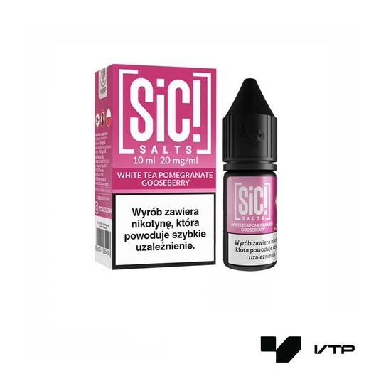 **Liquid Sic! - White Tea Pomegr Goos 10ML 20MG -zdjęcie numer 1