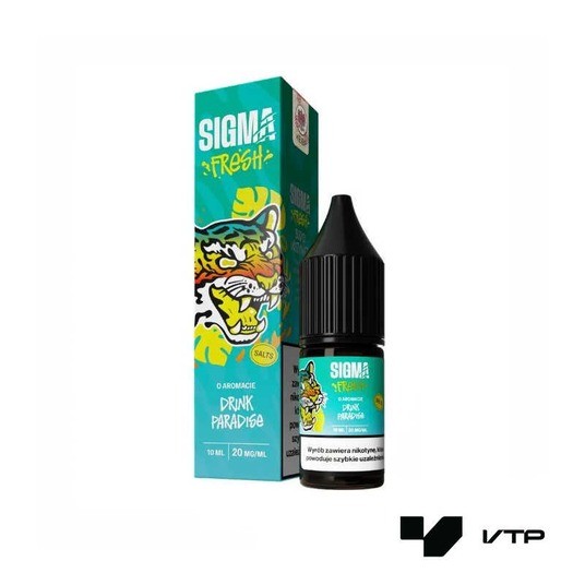 **LIQUID SIGMA FRESH - DRINK PARADISE -zdjęcie numer 1