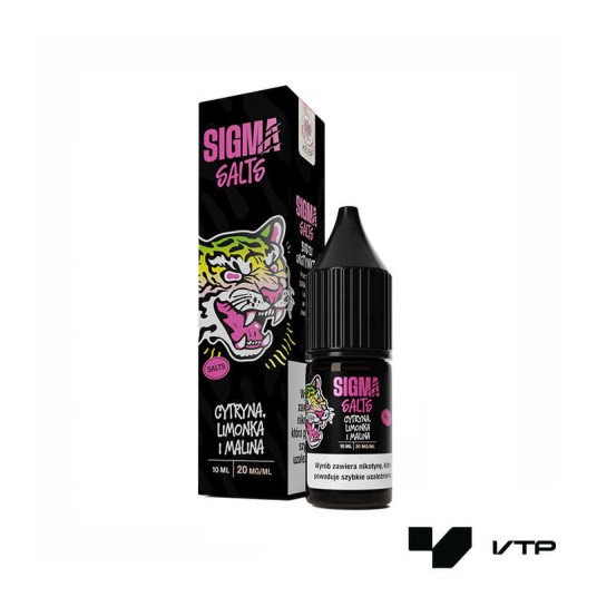 **LIQUID SIGMA SALT - CYTRYNA LIMONKA MALINA 20MG -zdjęcie numer 1