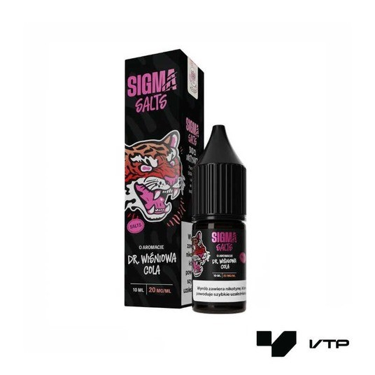 **LIQUID SIGMA SALT - DR. WIŚNIOWA COLA 20MG -zdjęcie numer 1