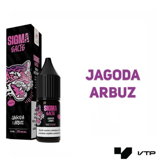 *LIQUID SIGMA SALT - JAGODA ARBUZ 20MG -zdjęcie numer 2
