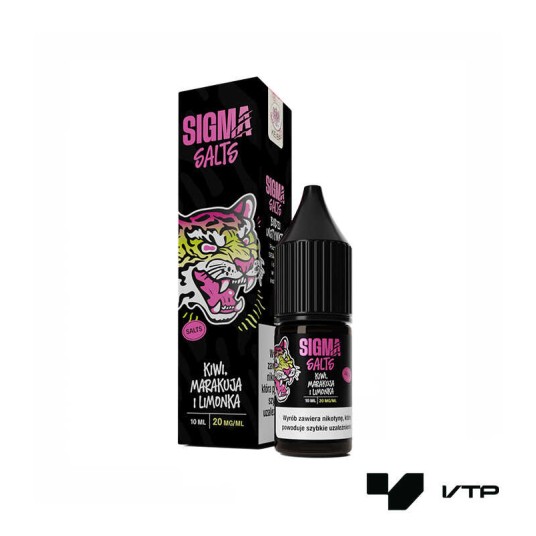 **LIQUID SIGMA SALT - KIWI MARAKUJA LIMONKA -zdjęcie numer 1