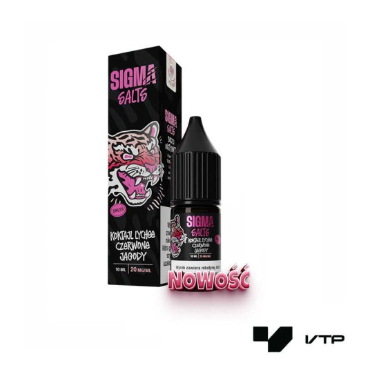 **LIQUID SIGMA SALT - KOKTAJL LYCHEE CZERWONE JAGO -zdjęcie numer 1