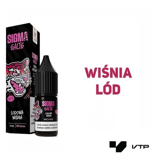 **LIQUID SIGMA SALT - LODOWA WIŚNIA 20MG -zdjęcie numer 2