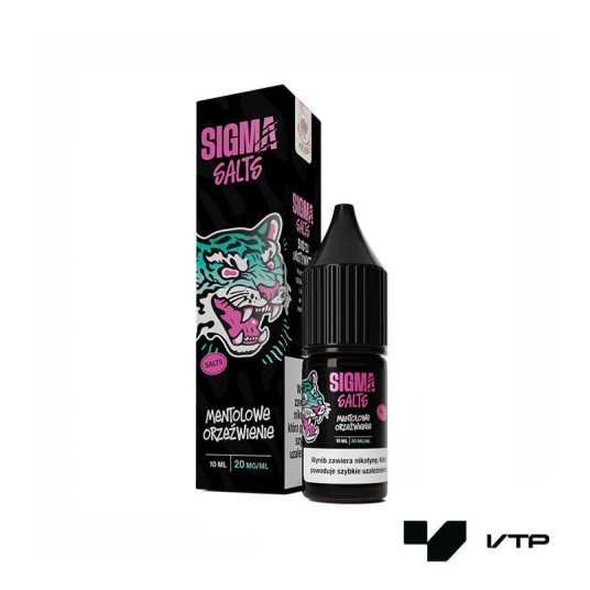 LIQUID SIGMA SALT - MENTOLOWE ORZEŹWIENIE 20MG -zdjęcie numer 1