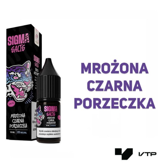 **LIQUID SIGMA SALT - MROŻONA CZ. PORZECZKA 20MG -zdjęcie numer 2