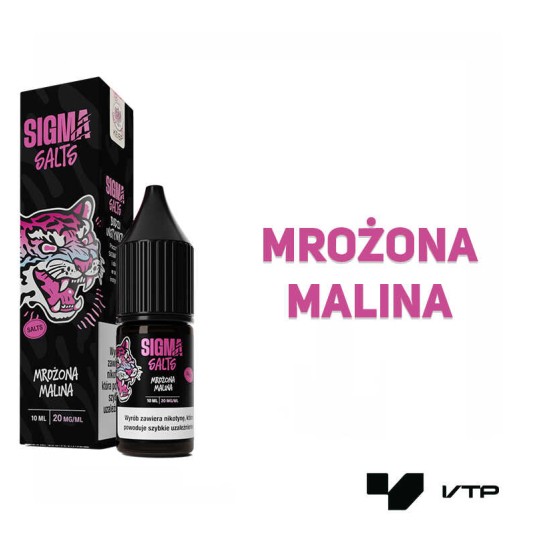 **LIQUID SIGMA SALT - MROŻONA MALINA 20MG -zdjęcie numer 2