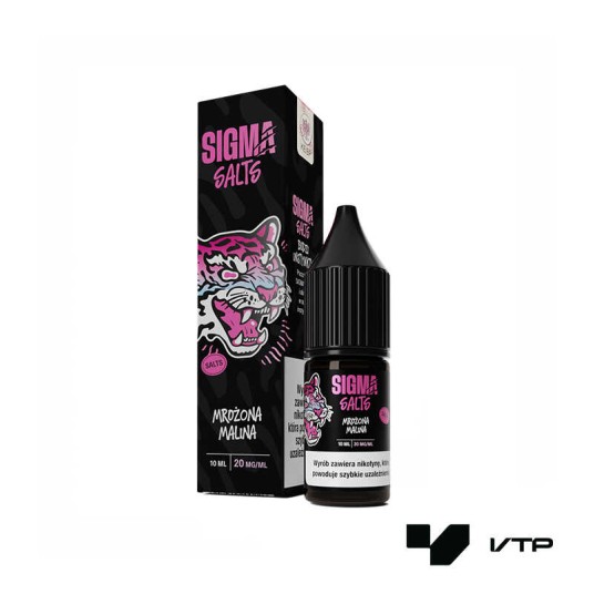 *LIQUID SIGMA SALT - MROŻONA MALINA 20MG -zdjęcie numer 1