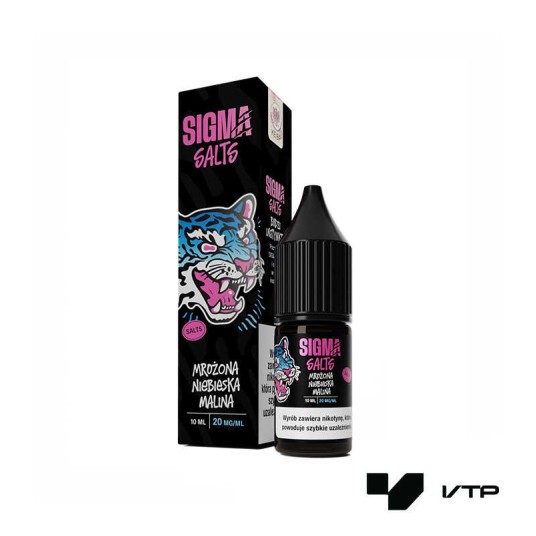 LIQUID SIGMA SALT - MROŻONA NIEBIESKA MALINA 20MG -zdjęcie numer 1