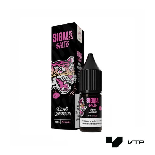 *LIQUID SIGMA SALT - ROŻOWA LEMONIADA 20MG -zdjęcie numer 1
