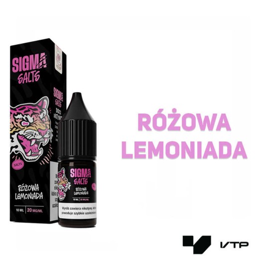 LIQUID SIGMA SALT - ROŻOWA LEMONIADA 20MG -zdjęcie numer 2