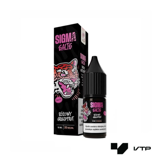 LIQUID SIGMA SALT - RÓŻOWY GREJPFRUT 20MG -zdjęcie numer 1