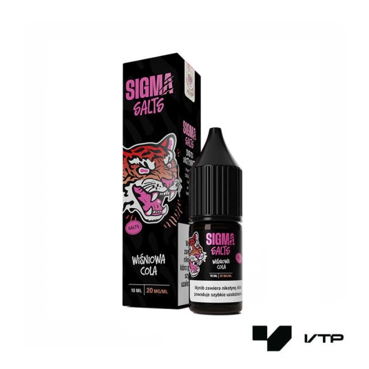 *LIQUID SIGMA SALT - WIŚNIOWA COLA 20MG -zdjęcie numer 1