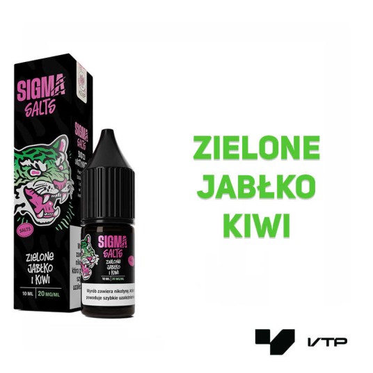 LIQUID SIGMA SALT - ZIELONE JABŁKO KIWI 20MG -zdjęcie numer 2