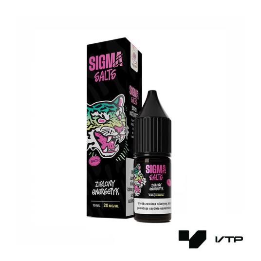 LIQUID SIGMA SALT - ZIELONY ENERGETYK 20MG -zdjęcie numer 1