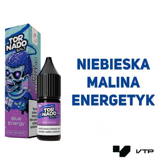 *Liquid Tornado Salt - Blue Energy 20mg -zdjęcie numer 2