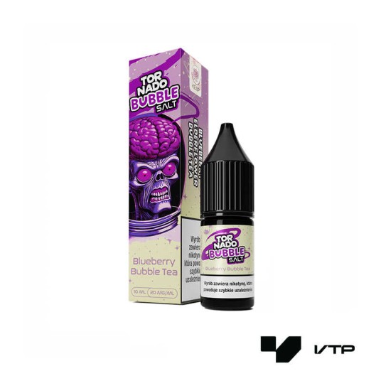 **Liquid Tornado Salt - Blueberry Bubble Tea 20mg -zdjęcie numer 1