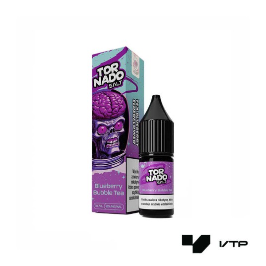*Liquid Tornado Salt - Blueberry Bubble Tea 20mg -zdjęcie numer 1