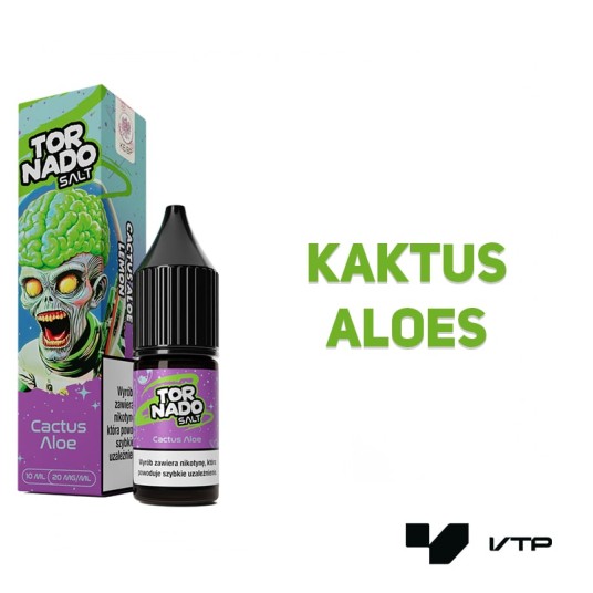 *Liquid Tornado Salt - Cactus Aloe 20mg -zdjęcie numer 2