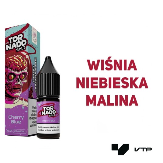 *Liquid Tornado Salt - Cherry Blue 20mg -zdjęcie numer 2