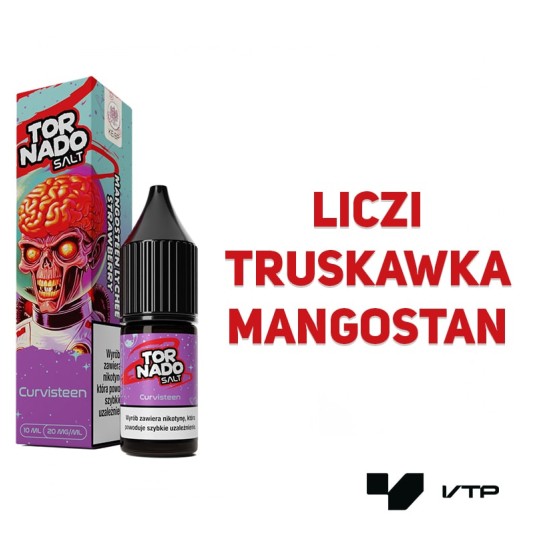 *Liquid Tornado Salt - Curvisteen 20mg -zdjęcie numer 2