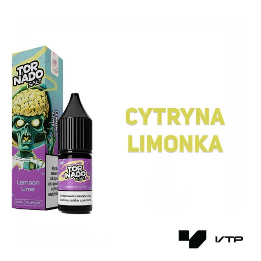 *Liquid Tornado Salt - Lemon Lime 20mg -zdjęcie numer 2