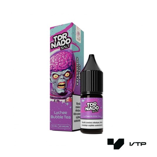*Liquid Tornado Salt - Lychee Bubble Tea 20mg -zdjęcie numer 1