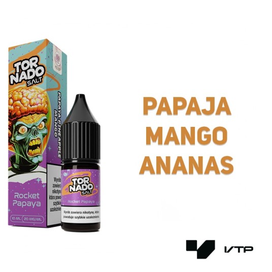 *Liquid Tornado Salt - Rocket Papaya 20mg -zdjęcie numer 2
