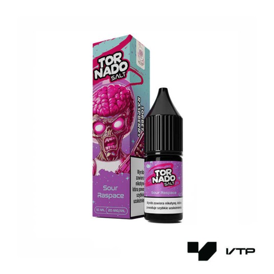 **Liquid Tornado Salt - Sour Raspace 20mg -zdjęcie numer 1