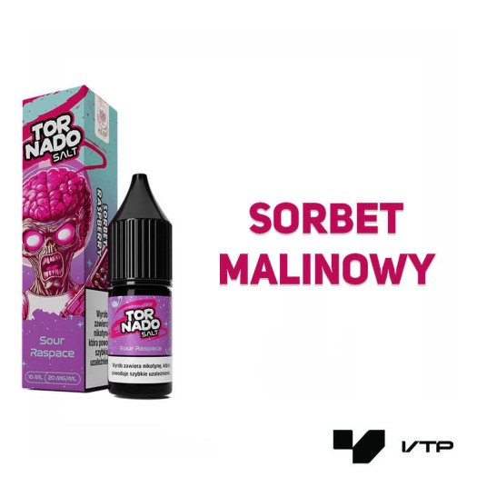 *Liquid Tornado Salt - Sour Raspace 20mg -zdjęcie numer 2