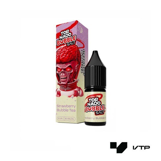 **Liquid Tornado Salt - Strawberry Bubble Tea 20mg -zdjęcie numer 1