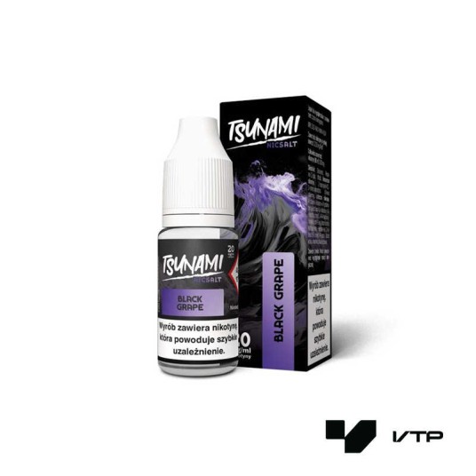 *Liquid Tsunami Salt - Black Grape 10ML 20MG -zdjęcie numer 1