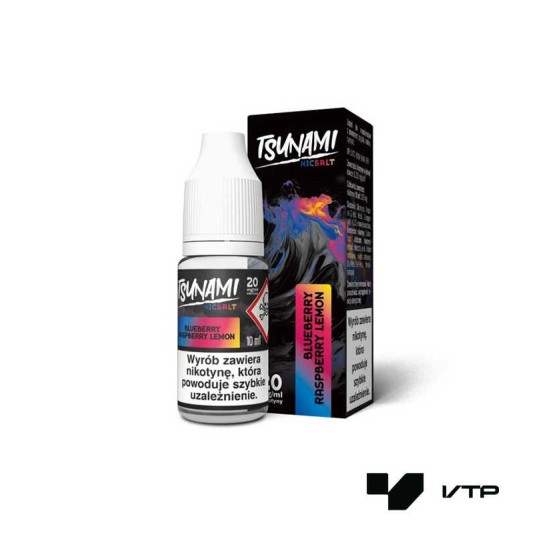 *Liquid Tsunami Salt - Blue Rasp Lemon 10ML 20MG -zdjęcie numer 1