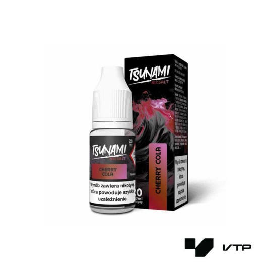 *Liquid Tsunami Salt - Cherry Cola 10ML 20MG -zdjęcie numer 1