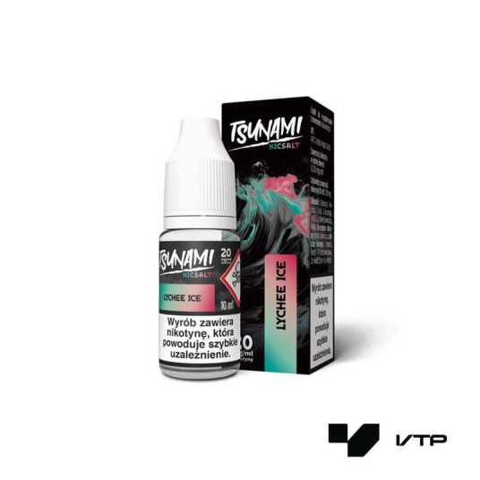 *Liquid Tsunami Salt - Lychee Ice 10ML 20MG -zdjęcie numer 1